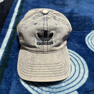 adidas denim style cap with strap